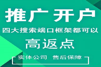 移动支付推广开户费用案例分享